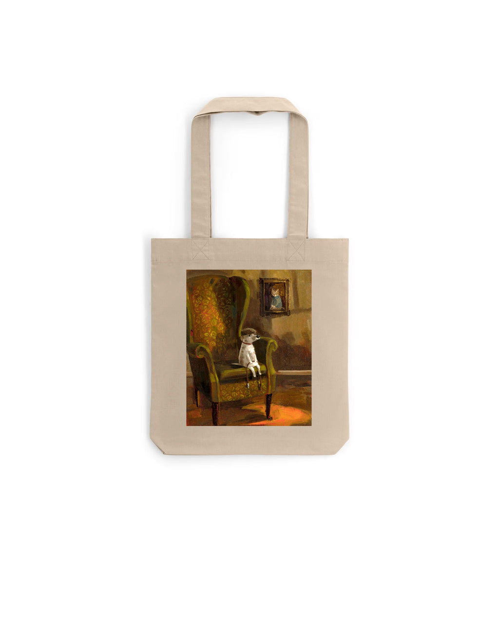 Tote Bag - Ernest was Ready for his Walk